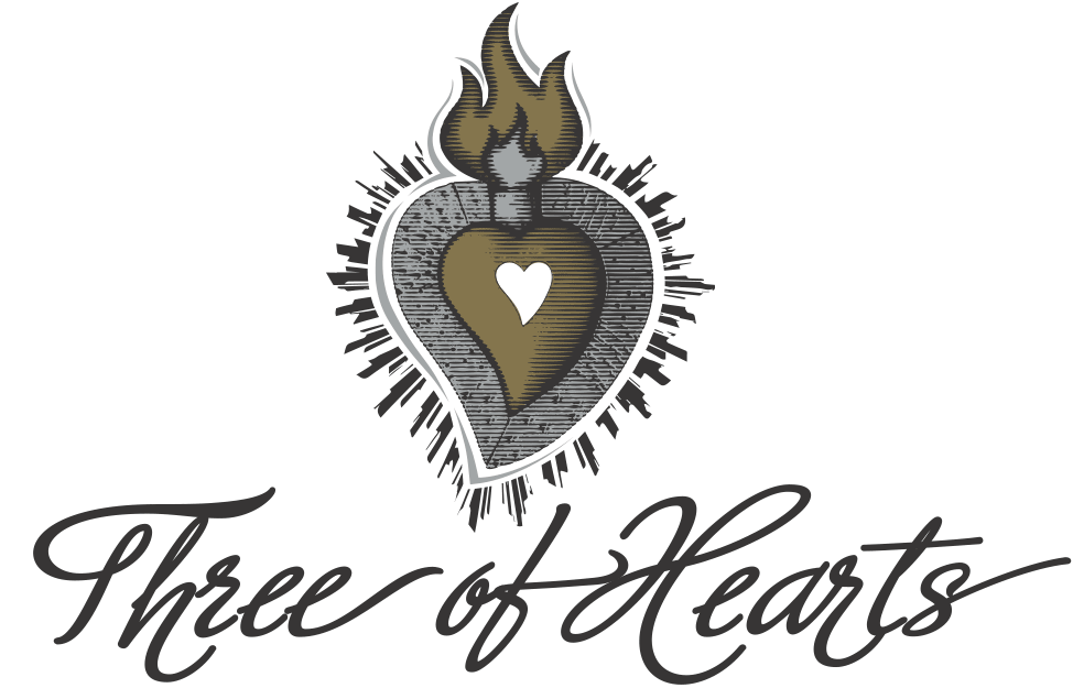 Three of Hearts Logo